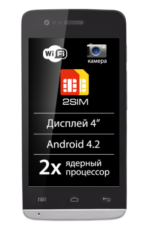 Бюджетный смартфон Explay Hit стоит 2,7 тысяч рублей